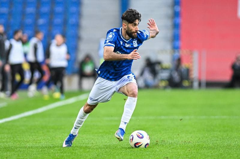 Football. PKO BP Ekstraklasa. Lech Poznan - GKS Katowice. 12.04.2026