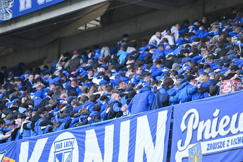 Football. PKO BP Ekstraklasa. Lech Poznan - GKS Katowice. 12.04.2026