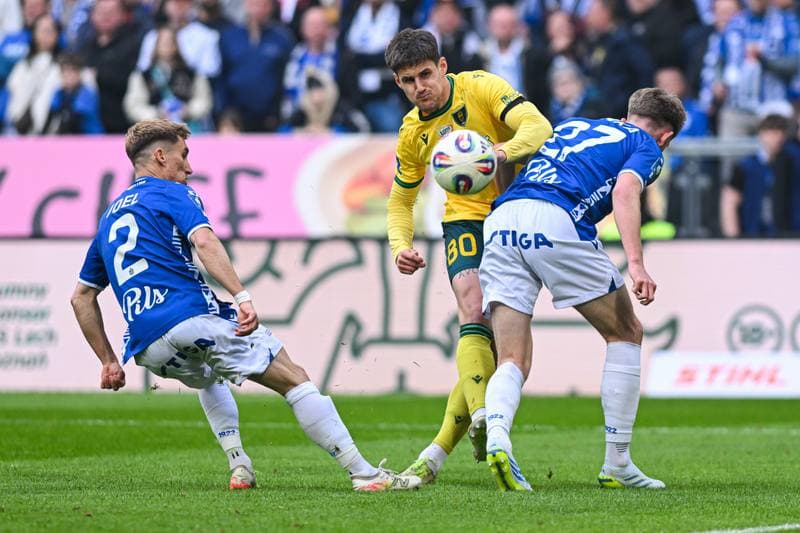 Football. PKO BP Ekstraklasa. Lech Poznan - GKS Katowice. 12.04.2026