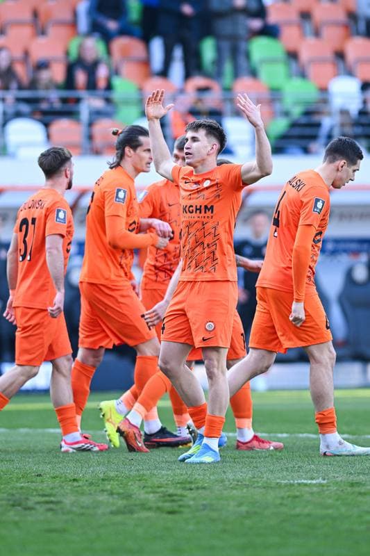 Football. PKO BP Ekstraklasa. Zaglebie Lubin - Radomiak Radom. 11.04.2026