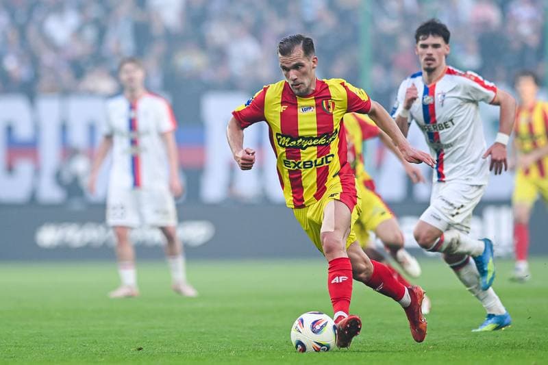 Football. PKO BP Ekstraklasa. Gornik Zabrze - Korona Kielce. 18.04.2026