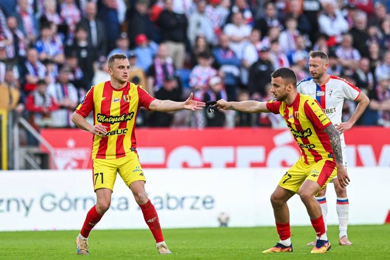 Football. PKO BP Ekstraklasa. Gornik Zabrze - Korona Kielce. 18.04.2026