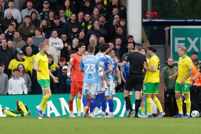Football. Sky Bet Championship. Norwich City - Derby County. 21.04.2026