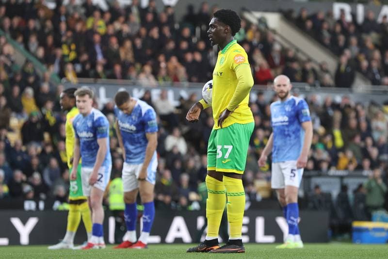 Football. Sky Bet Championship. Norwich City - Derby County. 21.04.2026