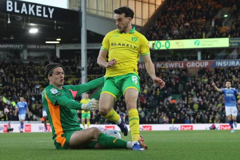 Football. Sky Bet Championship. Norwich City - Derby County. 21.04.2026