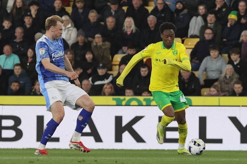 Football. Sky Bet Championship. Norwich City - Derby County. 21.04.2026