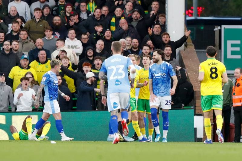 Football. Sky Bet Championship. Norwich City - Derby County. 21.04.2026