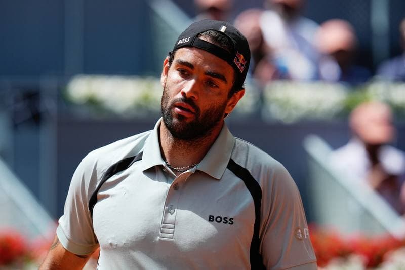 Tennis. Mutua Madrid Open. Dino Prizmic - Matteo Berrettini. 22.04.2026