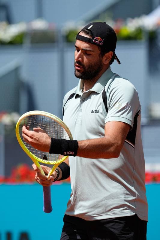 Tennis. Mutua Madrid Open. Dino Prizmic - Matteo Berrettini. 22.04.2026
