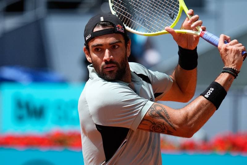 Tennis. Mutua Madrid Open. Dino Prizmic - Matteo Berrettini. 22.04.2026