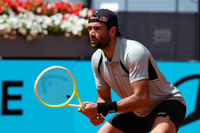Tennis. Mutua Madrid Open. Dino Prizmic - Matteo Berrettini. 22.04.2026