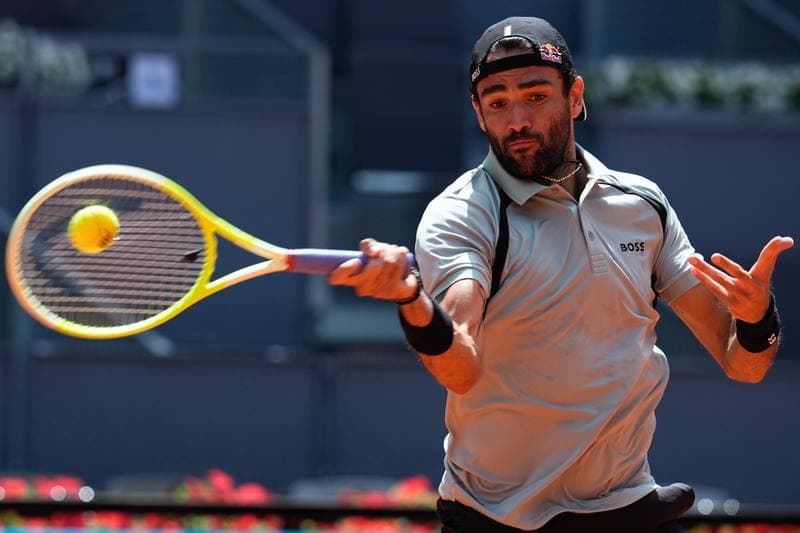 Tennis. Mutua Madrid Open. Dino Prizmic - Matteo Berrettini. 22.04.2026