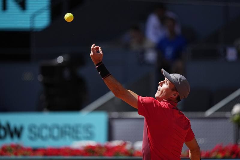 Tennis. Mutua Madrid Open. Dino Prizmic - Matteo Berrettini. 22.04.2026