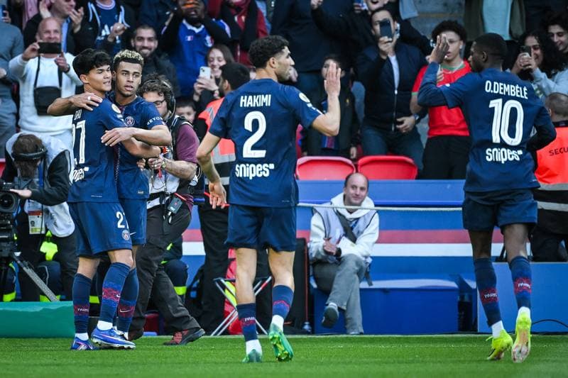Football. Ligue 1. Paris Saint-Germain - FC Nantes. 22.04.2026