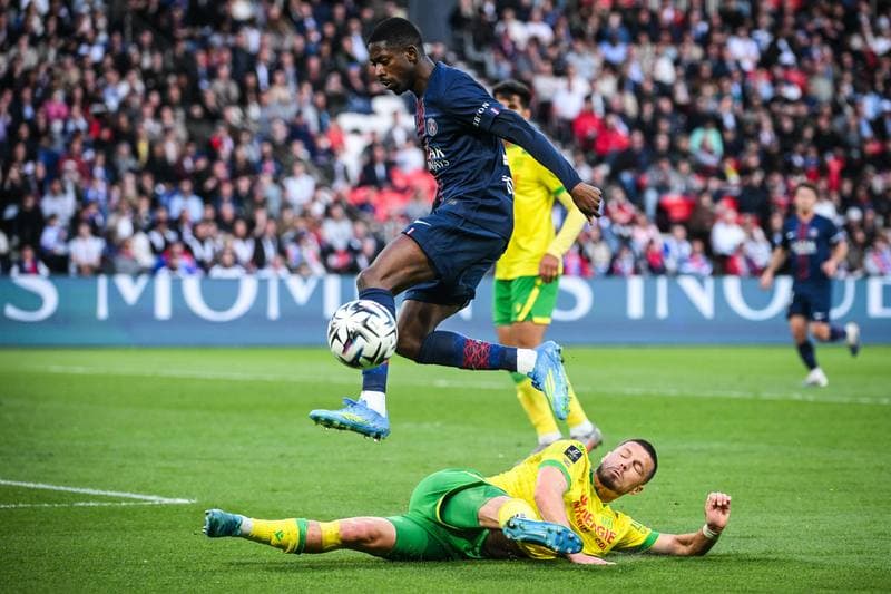 Football. Ligue 1. Paris Saint-Germain - FC Nantes. 22.04.2026