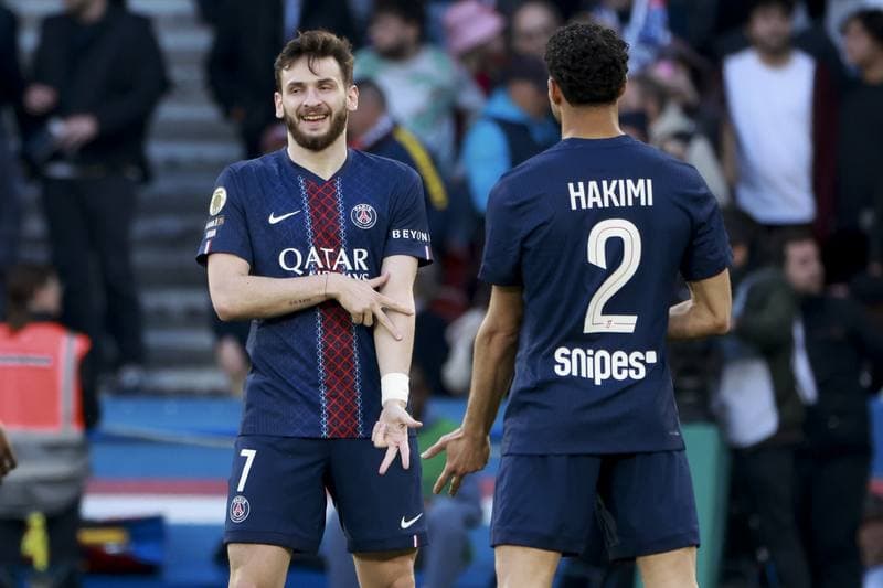 Football. Ligue 1. Paris Saint-Germain - FC Nantes. 22.04.2026