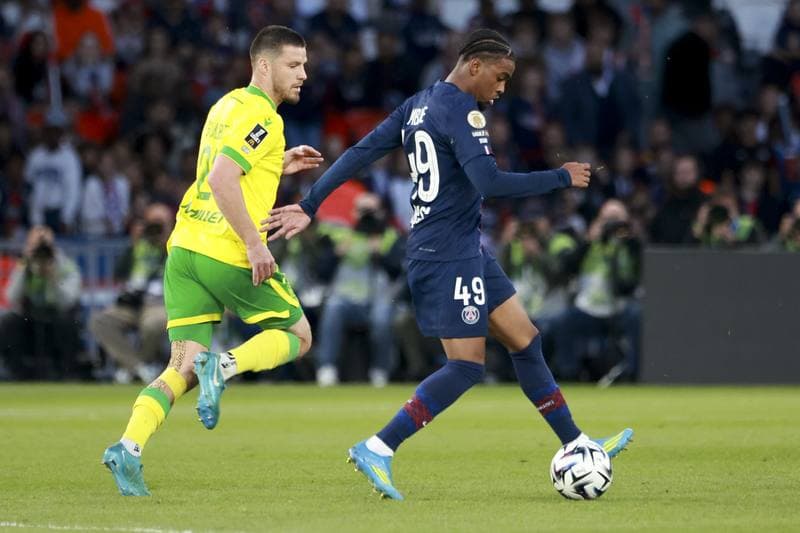 Football. Ligue 1. Paris Saint-Germain - FC Nantes. 22.04.2026