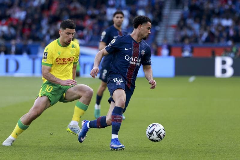 Football. Ligue 1. Paris Saint-Germain - FC Nantes. 22.04.2026