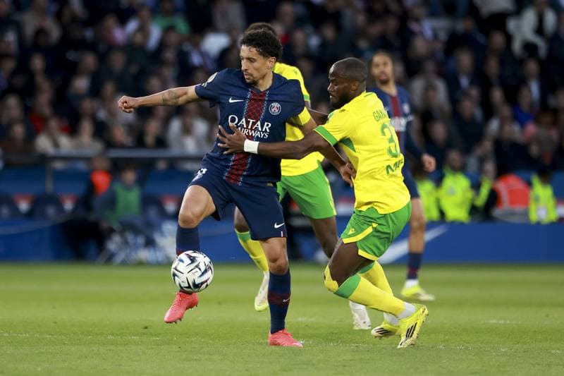 Football. Ligue 1. Paris Saint-Germain - FC Nantes. 22.04.2026