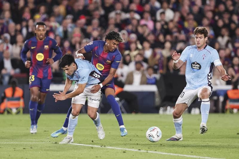Football. La Liga. Barcelona - Celta Vigo. 22.04.2026