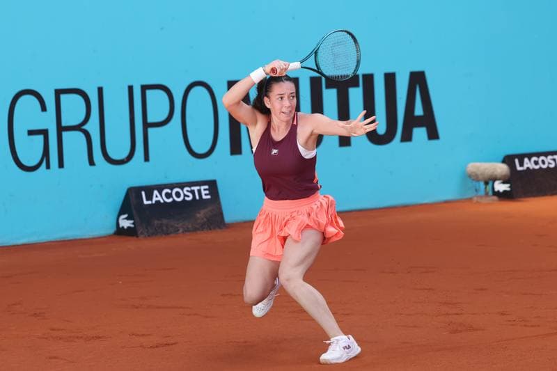 Tennis. Mutua Madrid Open. Tereza Valentova - Yulia Putintseva. 22.04.2026