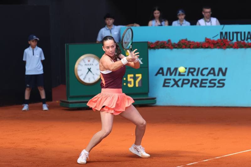 Tennis. Mutua Madrid Open. Tereza Valentova - Yulia Putintseva. 22.04.2026