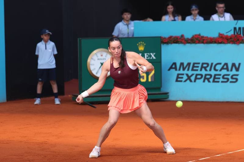 Tennis. Mutua Madrid Open. Tereza Valentova - Yulia Putintseva. 22.04.2026