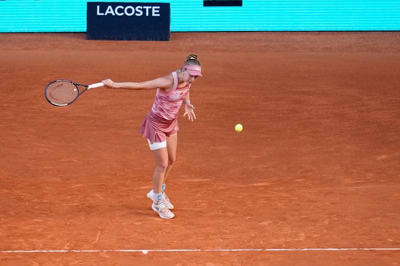 Tennis. Mutua Madrid Open. Tereza Valentova - Yulia Putintseva. 22.04.2026