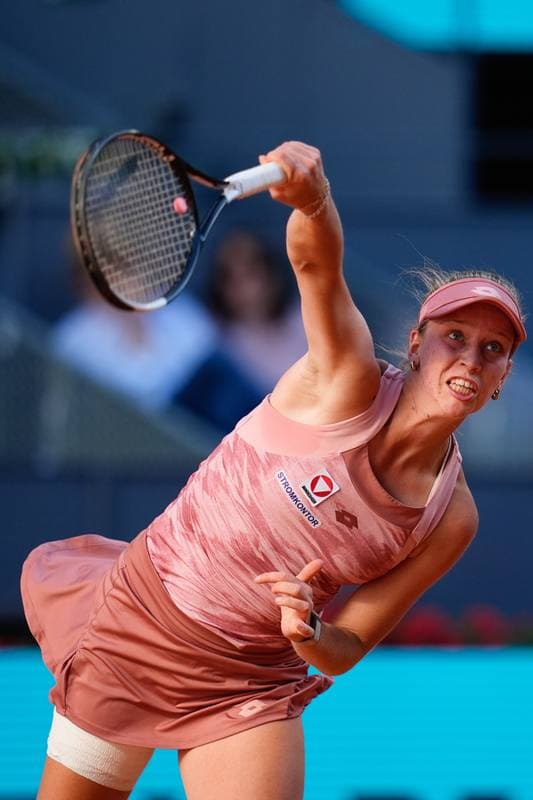 Tennis. Mutua Madrid Open. Tereza Valentova - Yulia Putintseva. 22.04.2026