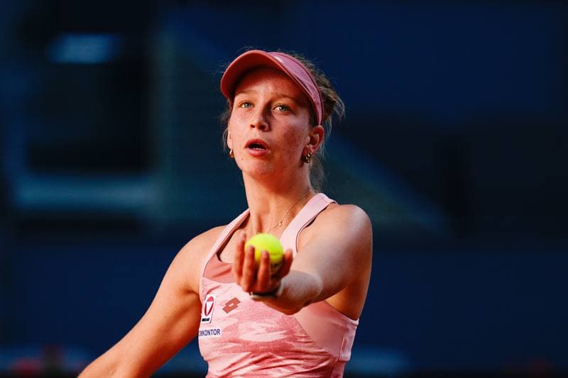 Tennis. Mutua Madrid Open. Tereza Valentova - Yulia Putintseva. 22.04.2026
