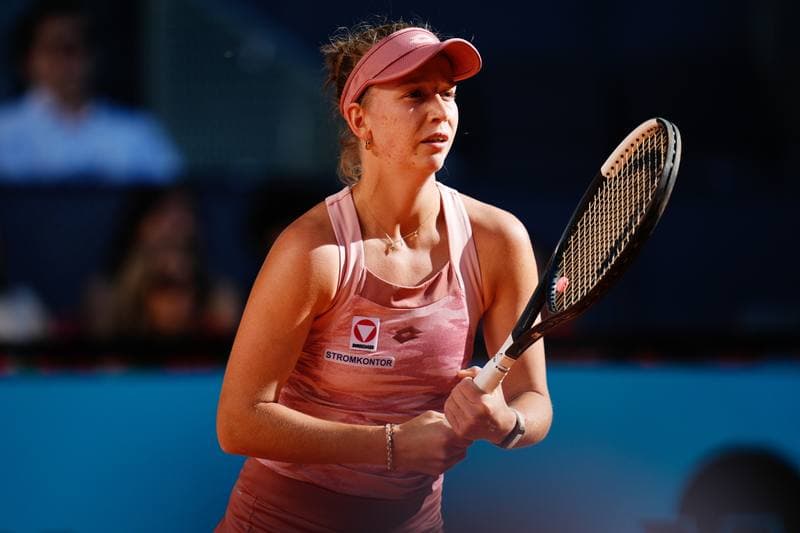 Tennis. Mutua Madrid Open. Tereza Valentova - Yulia Putintseva. 22.04.2026