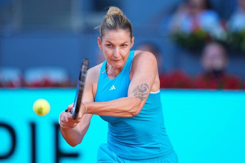 Tennis. Mutua Madrid Open. Tereza Valentova - Yulia Putintseva. 22.04.2026
