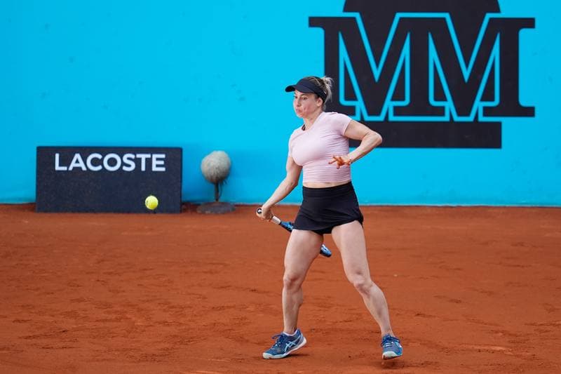 Tennis. Mutua Madrid Open. Tereza Valentova - Yulia Putintseva. 22.04.2026