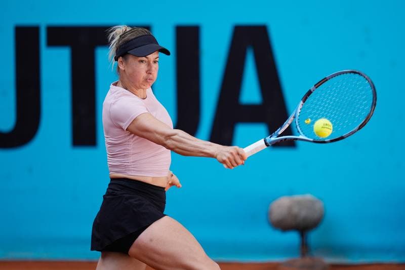 Tennis. Mutua Madrid Open. Tereza Valentova - Yulia Putintseva. 22.04.2026