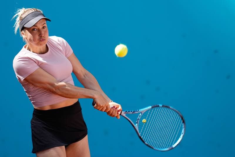 Tennis. Mutua Madrid Open. Tereza Valentova - Yulia Putintseva. 22.04.2026