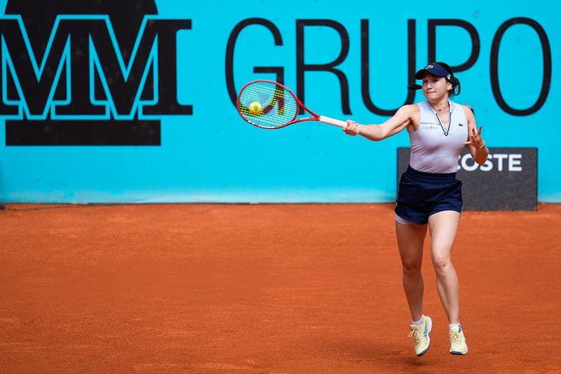 Tennis. Mutua Madrid Open. Tereza Valentova - Yulia Putintseva. 22.04.2026