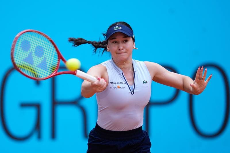 Tennis. Mutua Madrid Open. Tereza Valentova - Yulia Putintseva. 22.04.2026