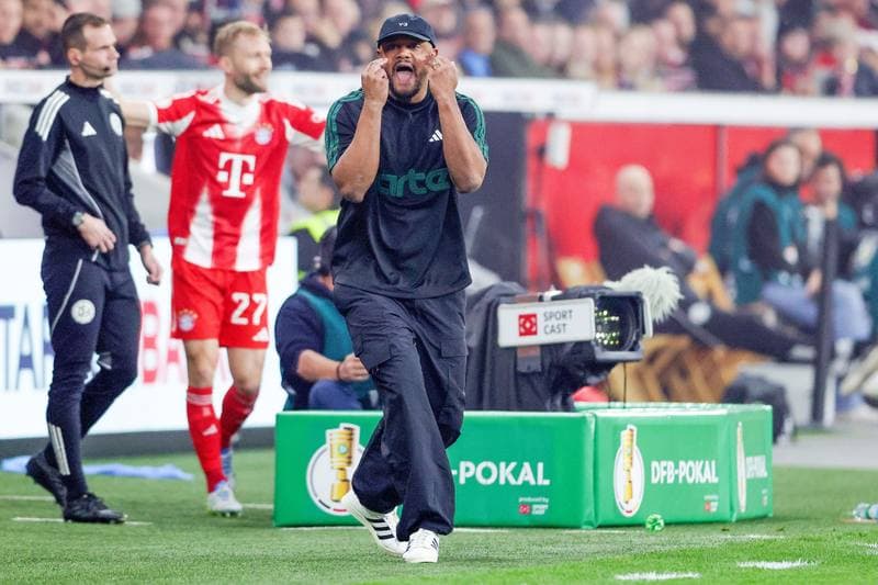Football. German Cup. Bayer Leverkusen - Bayern Munich. 22.04.2026