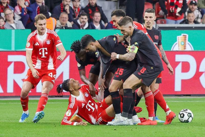 Football. German Cup. Bayer Leverkusen - Bayern Munich. 22.04.2026