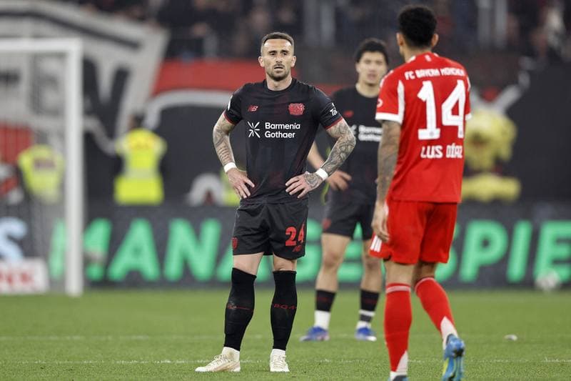 Football. German Cup. Bayer Leverkusen - Bayern Munich. 22.04.2026