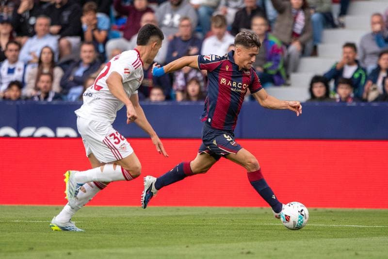 Football. La Liga. Levante - Sevilla. 23.04.2026