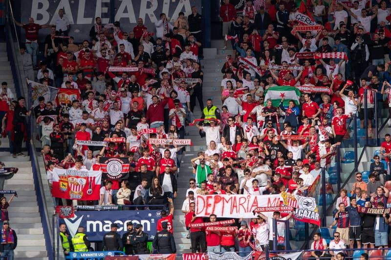 Football. La Liga. Levante - Sevilla. 23.04.2026