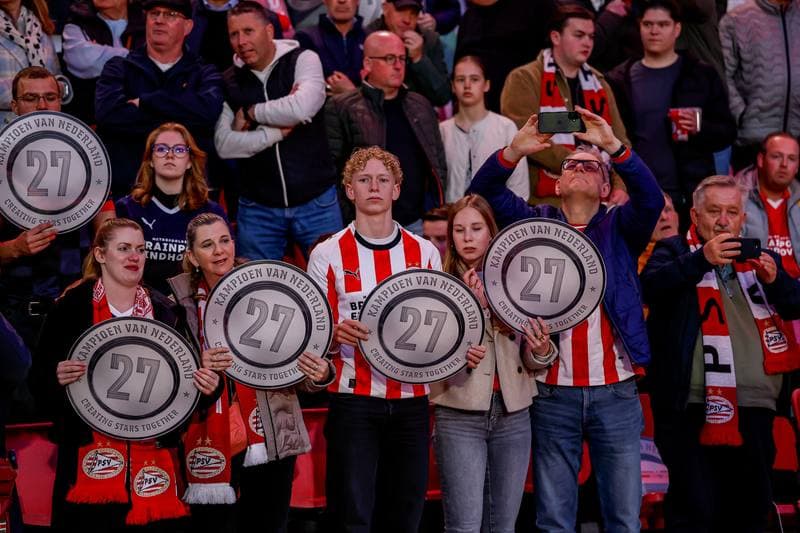 Football. Eredivisie. PSV - PEC Zwolle. 23.04.2026