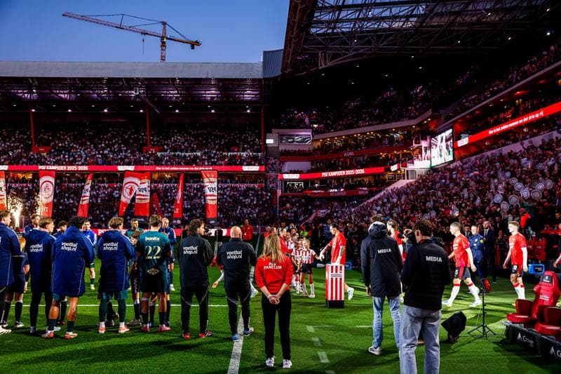 Football. Eredivisie. PSV - PEC Zwolle. 23.04.2026