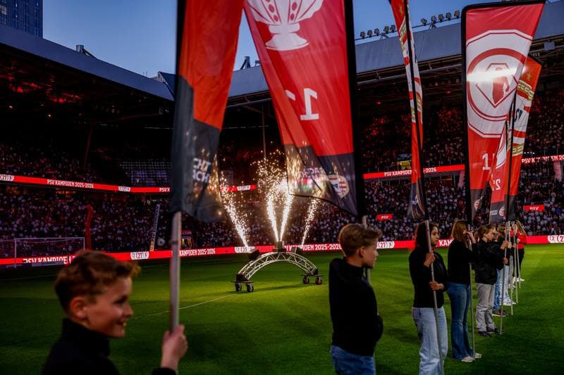 Football. Eredivisie. PSV - PEC Zwolle. 23.04.2026