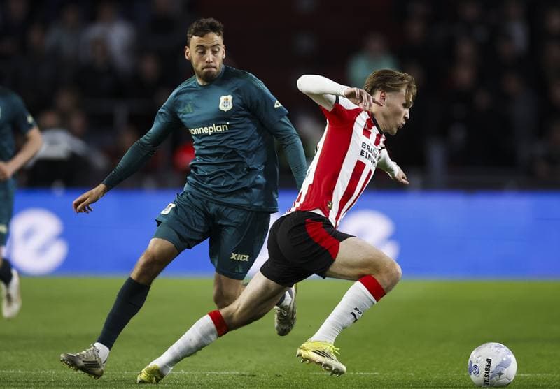Football. Eredivisie. PSV - PEC Zwolle. 23.04.2026