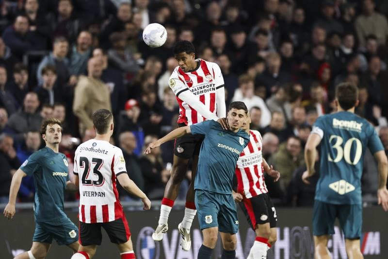 Football. Eredivisie. PSV - PEC Zwolle. 23.04.2026