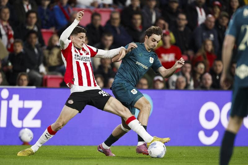 Football. Eredivisie. PSV - PEC Zwolle. 23.04.2026