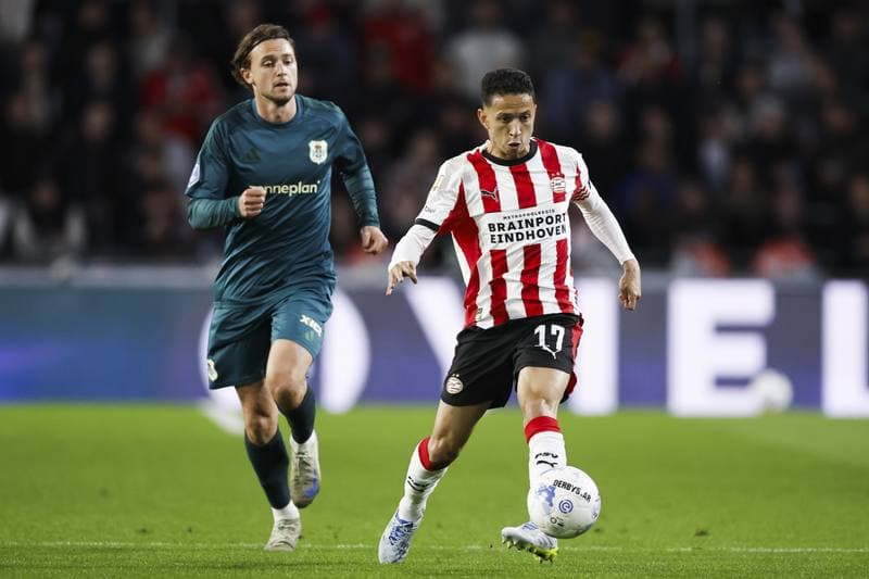Football. Eredivisie. PSV - PEC Zwolle. 23.04.2026