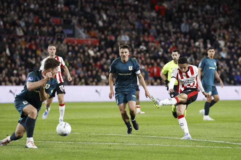 Football. Eredivisie. PSV - PEC Zwolle. 23.04.2026